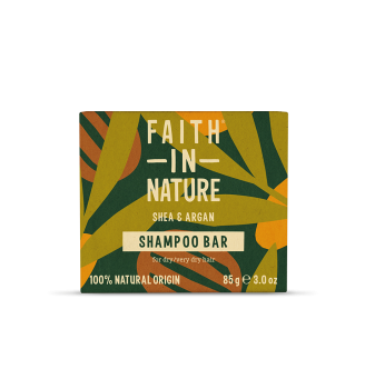 Faith in Nature Shea & Argan Shampoo Bar