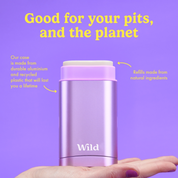 Wild Purple Case and Coconut & Vanilla Deo Starter Pack 40g