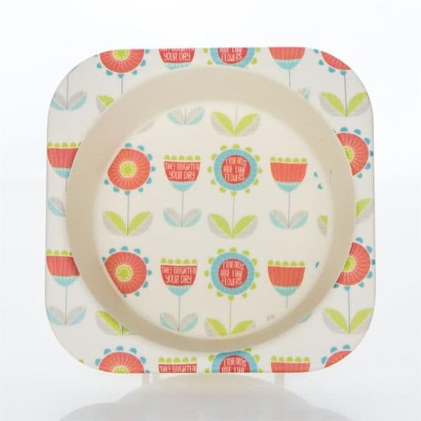 Bamboo Kids Bowl - Flowers