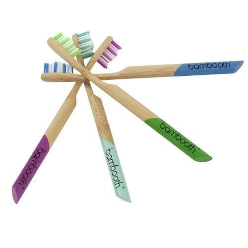 Bambooth Medium Toothbrush - 4 Pack