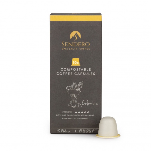 Compostable Coffee Capsules - Columbia