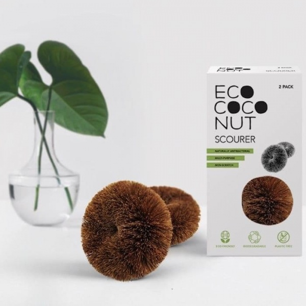 Eco Coconut Scourer - Twin Pack