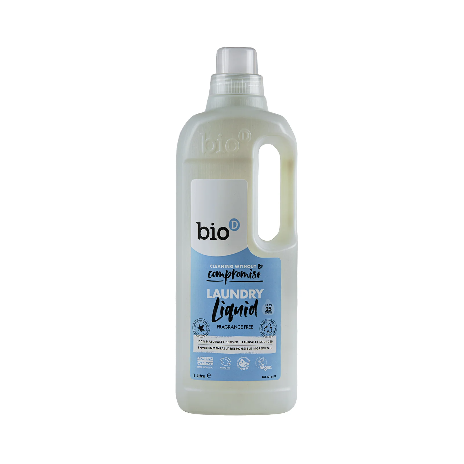 Bio D Fragrance Free Laundry Liquid 1litre