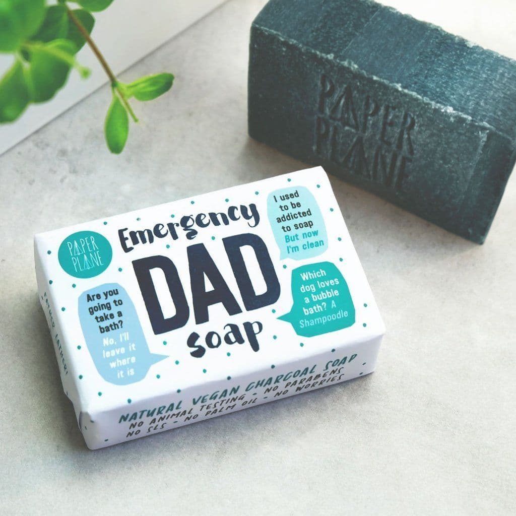 Paper Plane Emergency Dad Soap