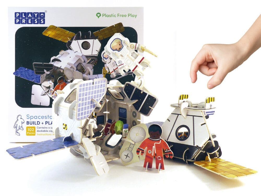 Space Station Pop-Out Play Set