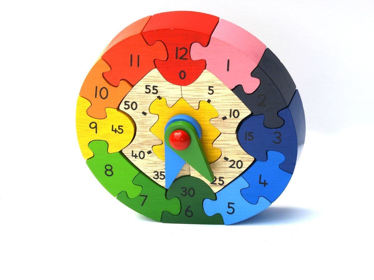 Teaching Clock Puzzle