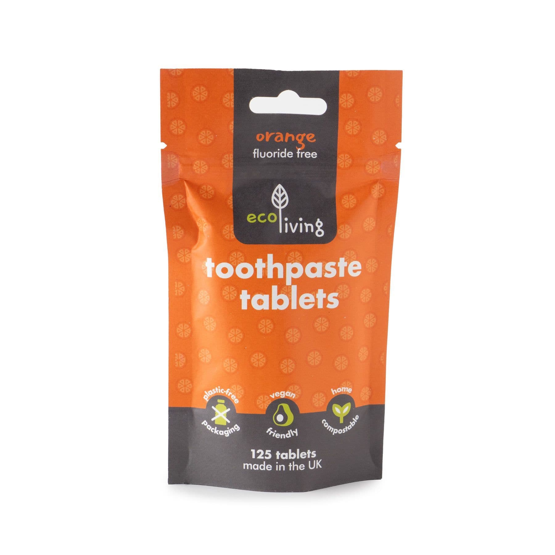 Toothpaste Tablets - Orange - REFILL - Flouride Free